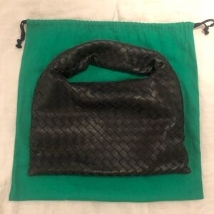 Bottega Veneta small hop bag - Dark Praline